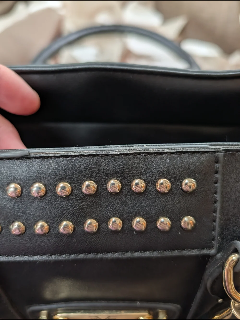 V1969 (Versace 1969 Abbigliamento Sportivo SRL Milano Italia) Studded Bag EUC